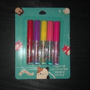 NIB SQUISHMALLOWS™ 5-piece flavored lip gloss set
